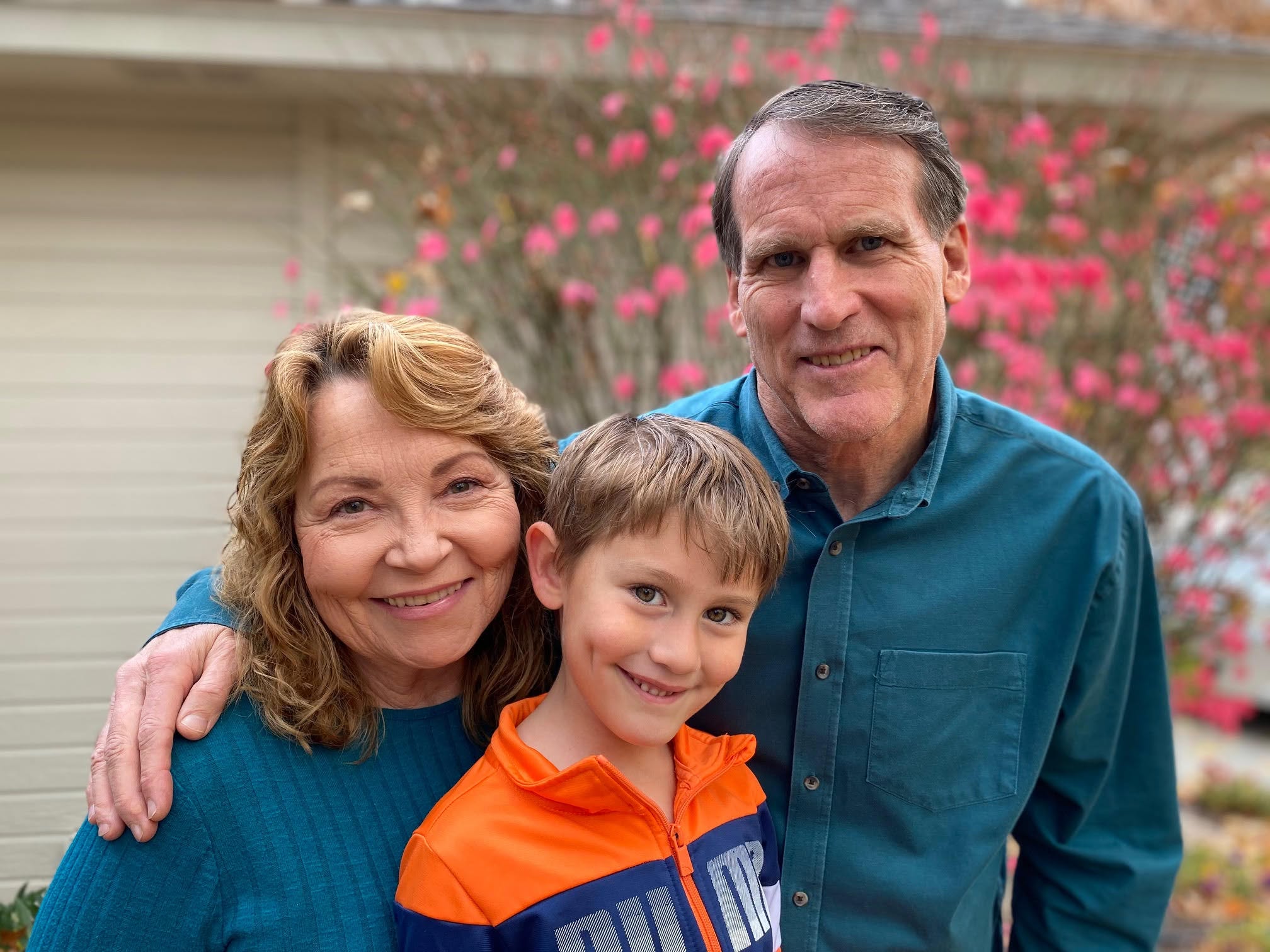 Steve Keyser with his family