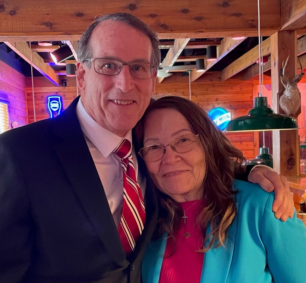 Steve and Margie Keyser together